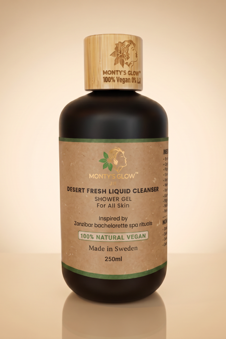 DESERT FRESH Cleanser face & body. Removes impurity Without Compromise! Gentle, Natural Liquid Cleanser That Leaves Skin Hydrated, Not Dry
