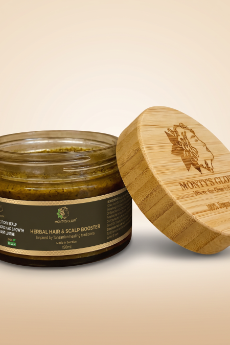 HARBAL HAIR - SCALP BOOSTER . Dryness and Stimulating Thick Hair & Beard Growth.
